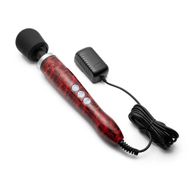 Masażer - Doxy Die Cast Wand Massager Rose Pattern